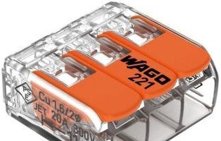 Wago Terminals 221-413-JAR-350 - LEVER-NUTS splicing connector (60359209)