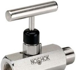 NOSHOK Valves - Hydraulic & Pneumatic 604-FFS - 1/2 NPT, Female x Female, 316 SS, Hard Seat Block (604-FFS)