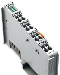 Wago I/O Modules 750-430 - 8-channel digital input; 24 VDC; 3 ms; Light Gray (60404070)