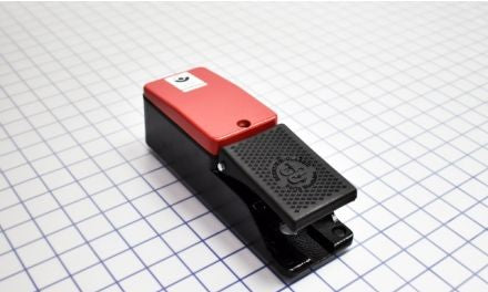 Bernstein Switches 606.1100.005 - Foot Switch, 1 Pedal, 1NC/1NO, Slow Action (6061100005)
