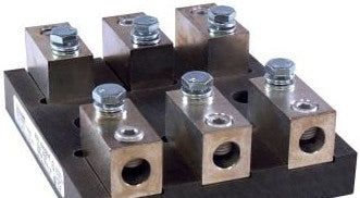 Mersen Fuseblocks & Holders 61033T - Fuse Block 600VAC 600VDC Class T 100A 3-Pole Box (61033T)