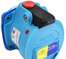 Meltric Plugs & Receptacles 63-14127-K16 - Receptacle, 20A, 10/208V, 3P+N+G Poly, DSN20 (63-14127-K16)