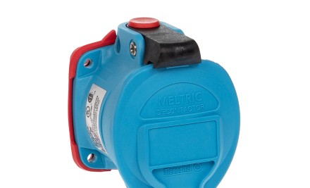 Meltric Plugs & Receptacles 63-14153-K04-843-NC - DSN20 RECEPTACLE POLY BLUE SIZE 1 (63-14153-K04-843-NC)