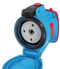 Meltric Plugs & Receptacles 63-34043 - Receptacle, 30A, 480V, 3P+G, Poly, DSN30 (63-34043)