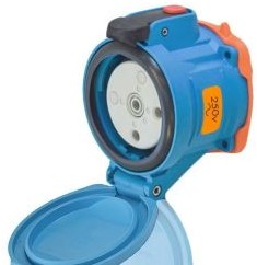 Meltric Plugs & Receptacles 63-34072 - Receptacle, 30A, 250V, 2P+G, Poly, DSN30 (63-34072)
