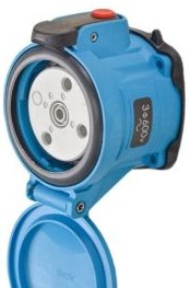 Meltric Plugs & Receptacles 63-34143 - Receptacle, 30A, 600V, 3P+G, Poly, DSN30 (63-34143)