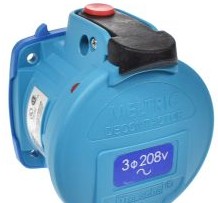 Meltric Plugs & Receptacles 63-34163-843-NC - DSN30 RECEPTACLE (63-34163-843-NC)