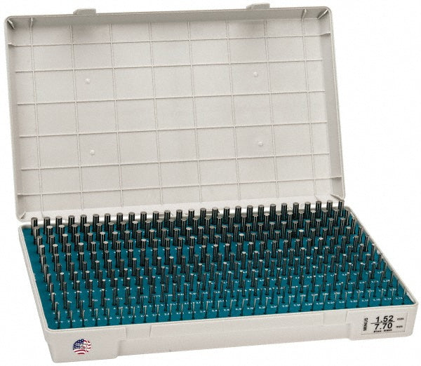 Meyer Gage M1MMM Meyer Gage Class Z Plug Gage Set: 1.52 to 7.7 mm Range, 310 Pc (M1MMM)