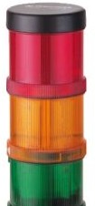 Werma Visual Signaling Devices 64924002 - Signal tower KS71 BWM 24VAC/DC GN/YE/RD (64924002)