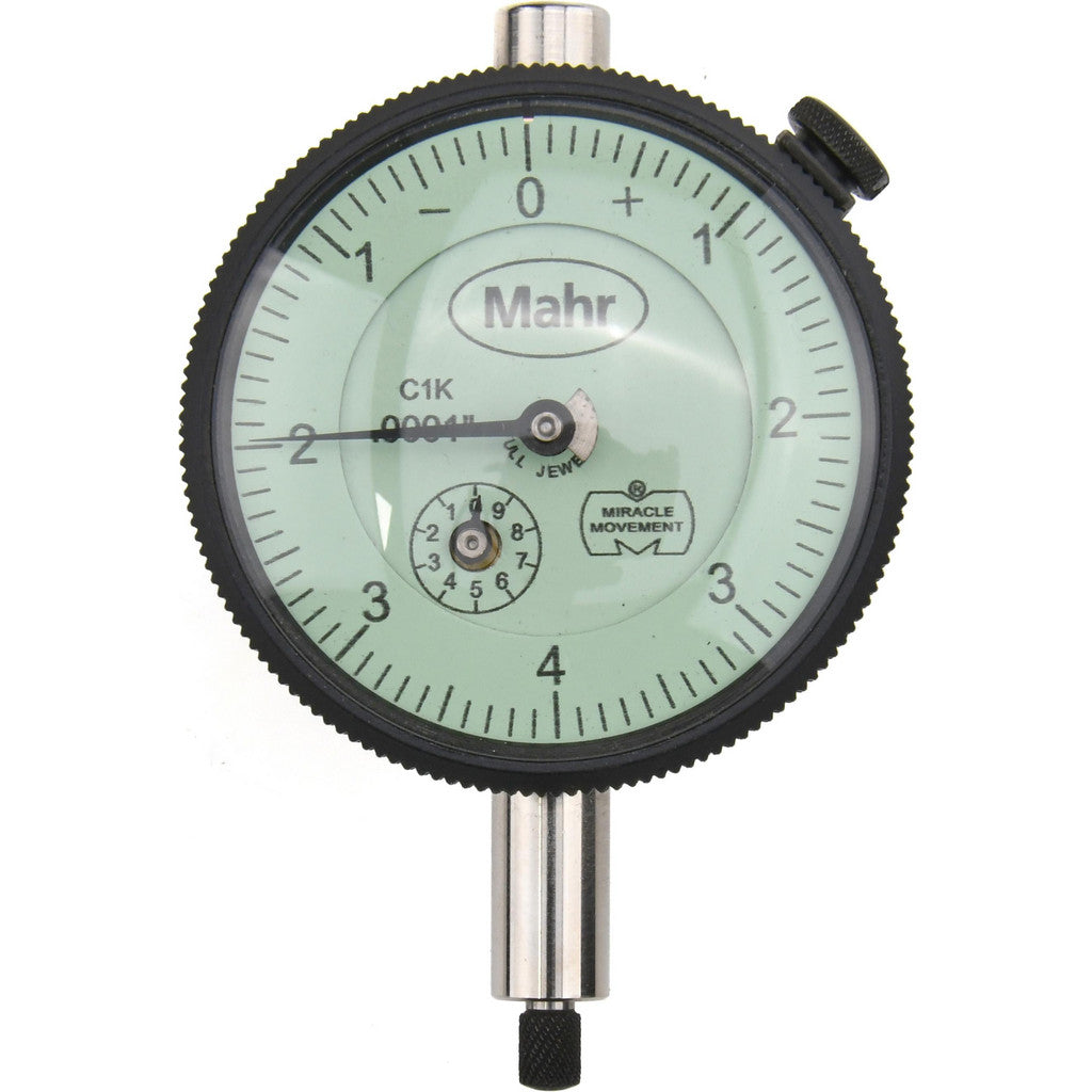 Mahr 2016589 Mahr Dial Drop Indicator: 0.02" Max, 0-8 Dial Reading, 0.000100" (2016589)
