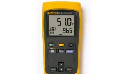 Fluke Thermometers FLUKE-51-260HZ - Single Input Thermometer, 60Hz Noise (674686)