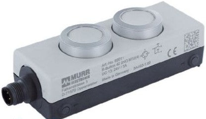 Murrelektronik Switches 69011 - Reset Button With 2 Push Buttons, Every 1 No (69011)