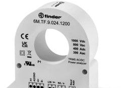 Finder Sensors 6M.TF.9.024.1200 - Single phase power analyzer AC/DC - 300 A (6M.TF.9.024.1200)