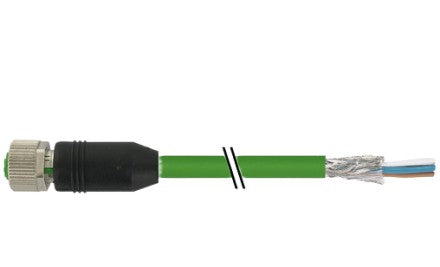 Murrelektronik Cordsets 7000-14641-7960500 - M12 Female 0_ Shielded, D-Cod. With (7000-14641-7960500)