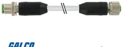 Murrelektronik Cordsets 7000-40521-2431000 - M12 Male 0_ / M12 Female 0_ Shielded (7000-40521-2431000)