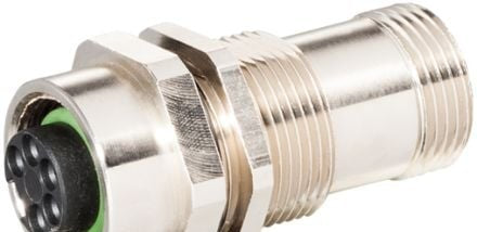 Murrelektronik Cordsets 7000-50111-0000000 - 7/8ft.ft.-Bulkhead Flange Plug 5 Pole (7000-50111-0000000)