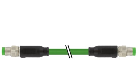 Murrelektronik Cordsets 7000-89701-7910600 - M8 Male 0_ / M8 Male 0_, Shielded, Ec (7000-89701-7910600)