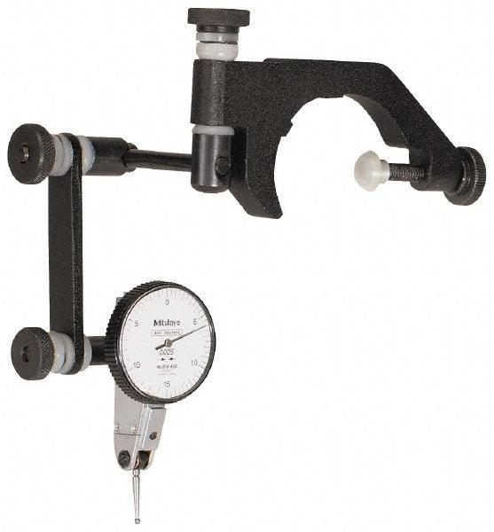Mitutoyo MD599998B Mitutoyo Dial Indicator & Base Kit: 0.0300" Max Measurement, 0-15-0 (MD599998B)