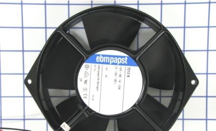 ebm-papst 7212N - FAN, 172MM ROUND X 55MM DP 24VDC 211CFM 162MM C-C (7212N)