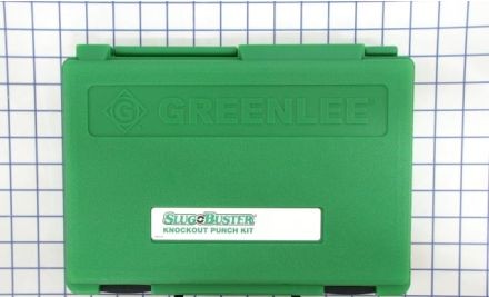 Greenlee Knockouts 7240SB - Slug Buster Punch Kit,Pushbutton, 1/2in.,3/4in (7240SB)