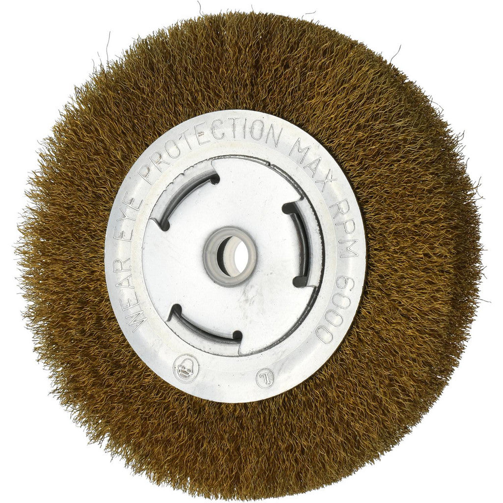 Value Collection 0315010320 Value Collection Wheel Brush: 6" Wheel Dia, 1" Face Width, 0.0080" (0315010320)