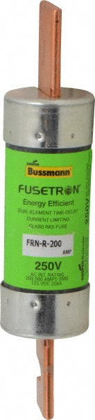 Cooper Bussmann FRN-R-200 Cooper Bussmann General Purpose Fuse: Time Delay, RK5, 200 A (FRN-R-200)