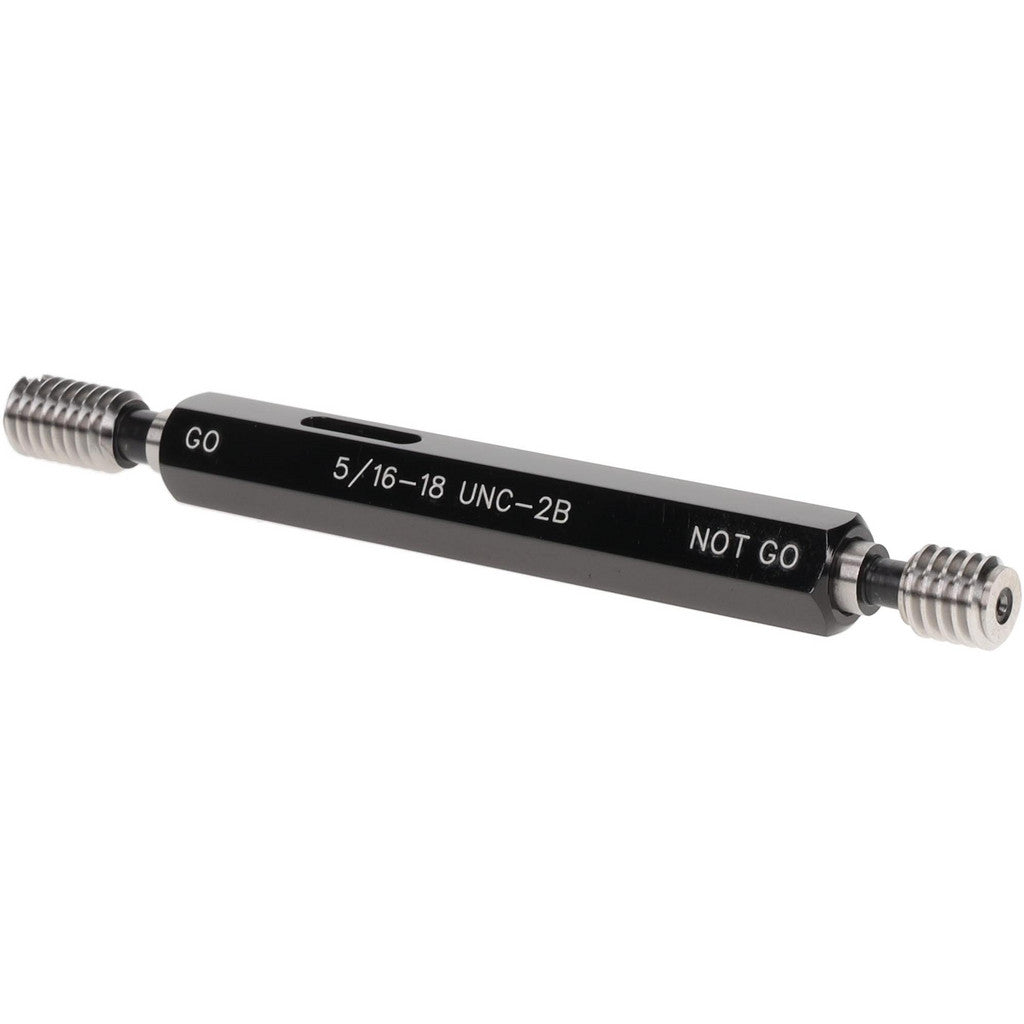 SPI 34-381-4 SPI Thread Plug Gage: 5/16-18, Class 2B, Double End, Go/No Go (34-381-4)