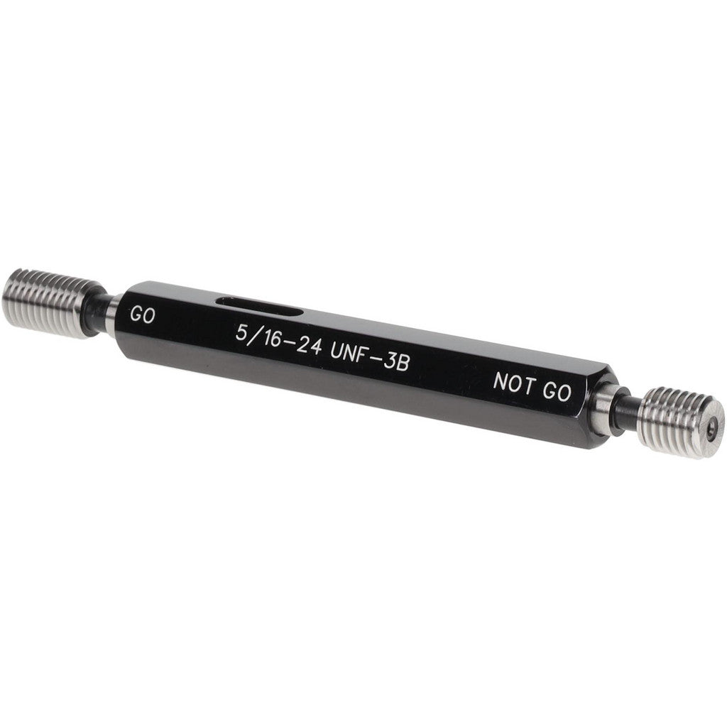 SPI 34-384-8 SPI Thread Plug Gage: 5/16-24, Class 3B, Double End, Go/No Go (34-384-8)