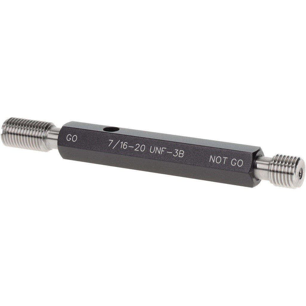 SPI 34-396-2 SPI Thread Plug Gage: 7/16-20, Class 3B, Double End, Go/No Go (34-396-2)