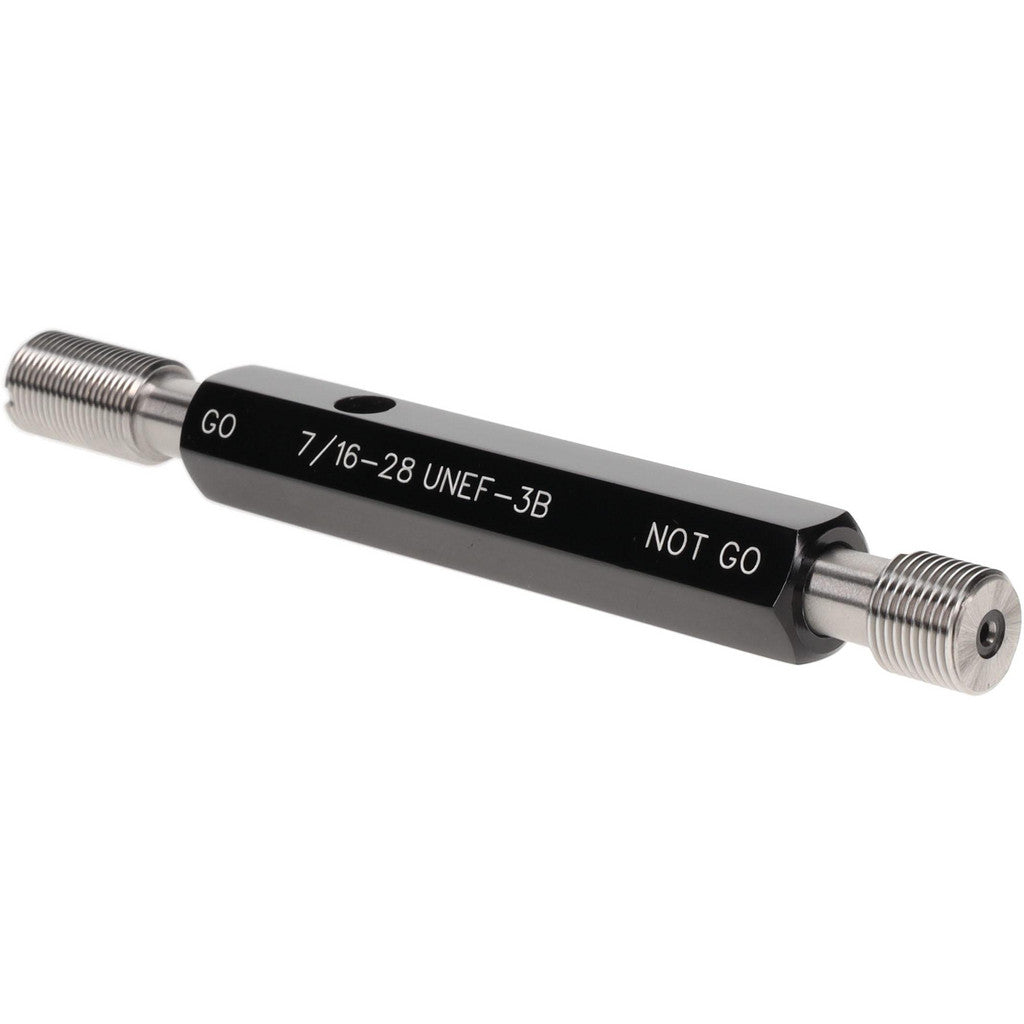 SPI 34-398-8 SPI Thread Plug Gage: 7/16-28, Class 3B, Double End, Go/No Go (34-398-8)