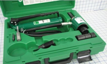 Greenlee Knockouts 7646 - HYD PUNCH DRIVER PK OF 1 HYDRAULIC PUNCH DRIVER (7646)