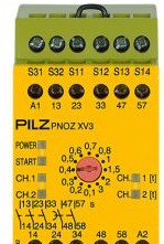Pilz Safety Relays 774542 - PNOZ XV3 3/24VDC 3N/O 2N/O T (774542)