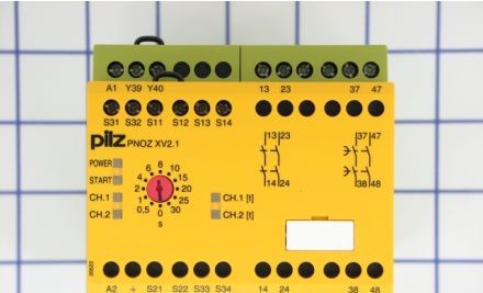 Pilz Safety Relays 774550 - Safety Gate Monitoring Relay, 30Sec, Screw (774550)