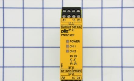 Pilz Safety Relays 777303 - Safety Relay, PNOZ X2P 24VAC/DC, Screw Terminals (777303)