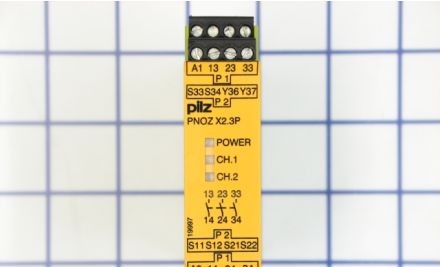 Pilz Safety Relays 777304 - Safety Relay, PNOZ X2.3P, 24VAC/DC, Screw Terminals (777304)