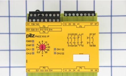 Pilz Safety Relays 777520 - Safety Relay, PNOZ XV3.1P, 30 Second Selectable (777520)