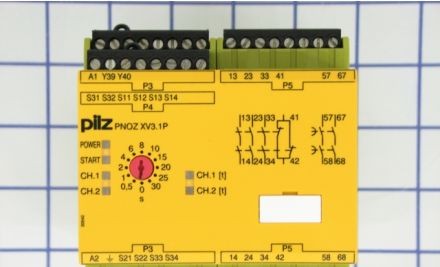 Pilz Safety Relays 777530 - Safety Relay, PNOZ XV3.1P, 30 Second Selectable (777530)