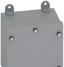 Cooper Enclosures 10106-1 - Enclosure, 10in.Hx10in.Wx6in.D, N1, ANSI61 Gray (78205115412)