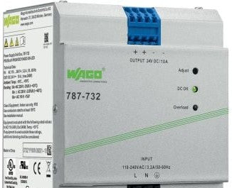 Wago Power Supplies 787-732 - EPSITRON ECO power supply; single- phase; output (7870732)