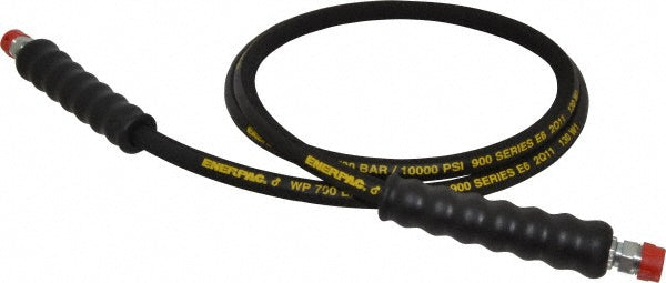 Enerpac H9206 Enerpac Hydraulic Pump Hose: 1/4" ID, 6' OAL, Rubber, 10,000 Max psi (H9206)