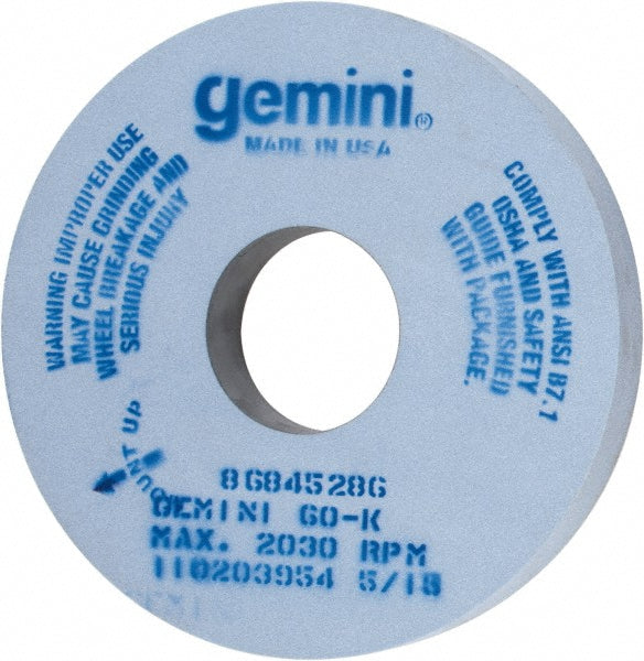 Norton 66253246819 Norton Surface Grinding Wheel: 16" Dia, 2" Thick, 5" Arbor, 60 Grit (66253246819)