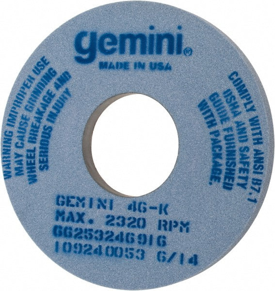 Norton 66253246916 Norton Surface Grinding Wheel: 14" Dia, 1" Thick, 5" Arbor, 46 Grit (66253246916)
