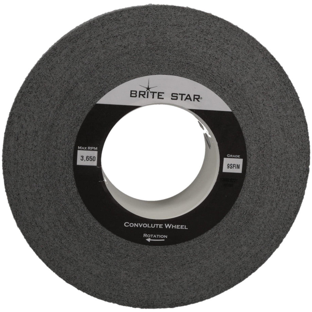 Tru-Maxx 66261114619 Tru-Maxx Deburring Wheel: 8" Dia, 2" Face Width, 3" Hole, 9 (66261114619)