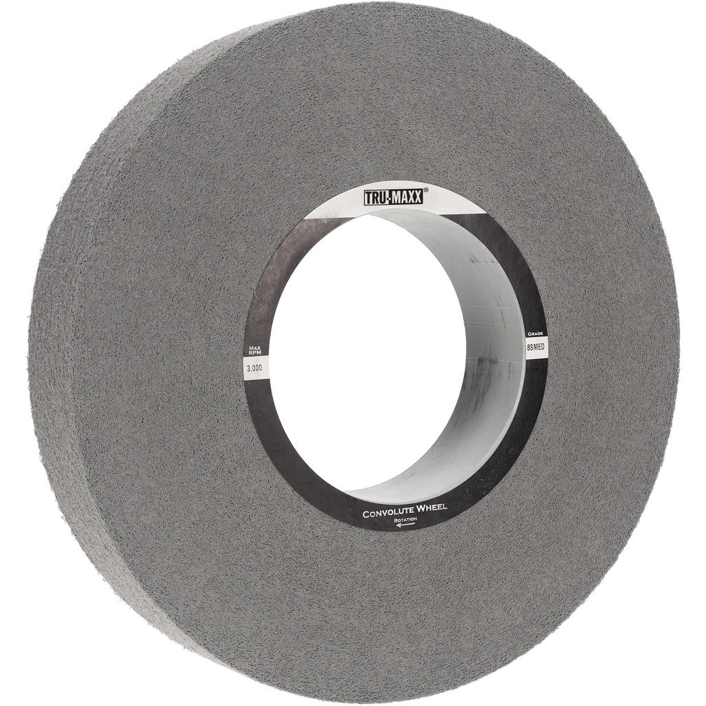 Tru-Maxx 66261114560 Tru-Maxx Deburring Wheel: 12" Dia, 2" Face Width, 5" Hole, 9 (66261114560)