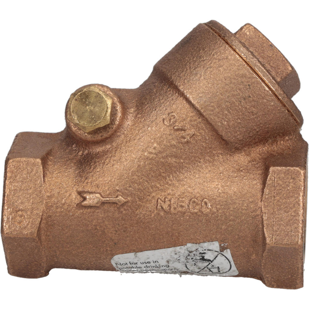 NIBCO NL93008 NIBCO Check Valves: Valve Type: Y-Pattern (NL93008)
