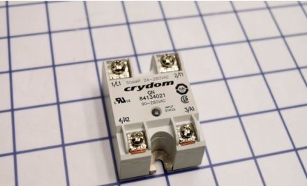 Crydom Relays 84134021 - SSR, Panel Mount, IP00, 280VAC/50A, AC In, Zero (84134021)