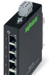 Wago Ethernet Switches 852-111 - Industrial unmanaged ECO switch, 5-port 100Base-TX (8520111)