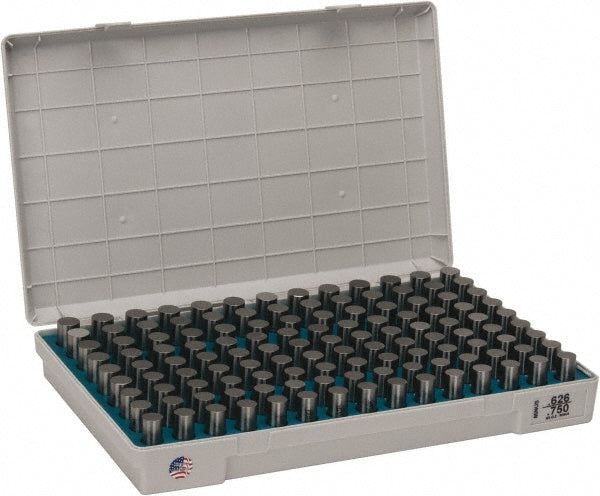Meyer Gage M4M Meyer Gage Class Z Plug Gage Set: 0.6260 to 0.7500", 125 Pc (M4M)