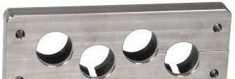 Murrplastik Cable Entries 87141480 - Cable entry plate KDL/H-VA 24/4, stainless (87141480)