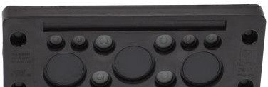 Murrplastik Cable Entries 87301110 - KDP/N 24/11 Cable entry plate, IP65, for cables (87301110)